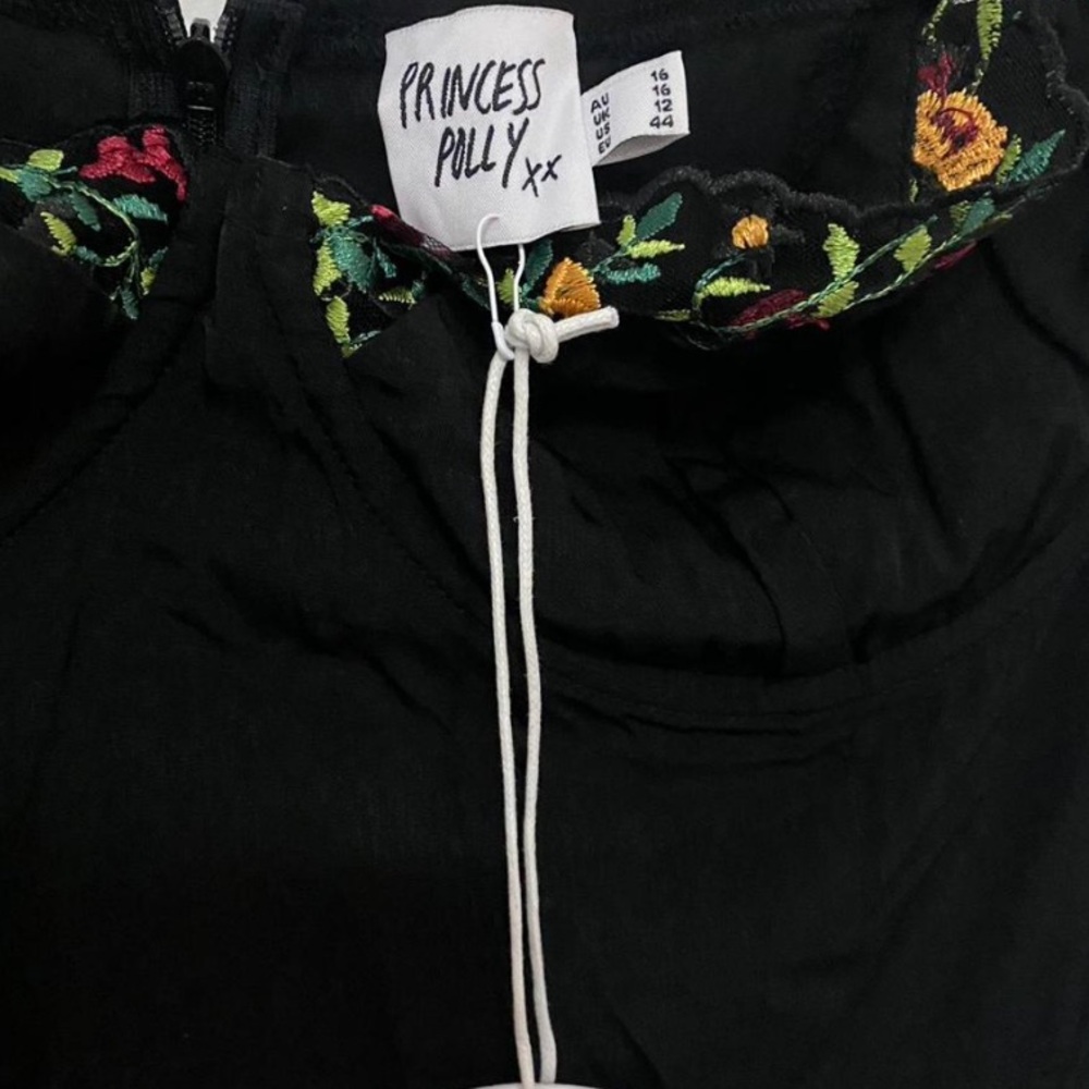 Princess Polly Dress with flower detailing